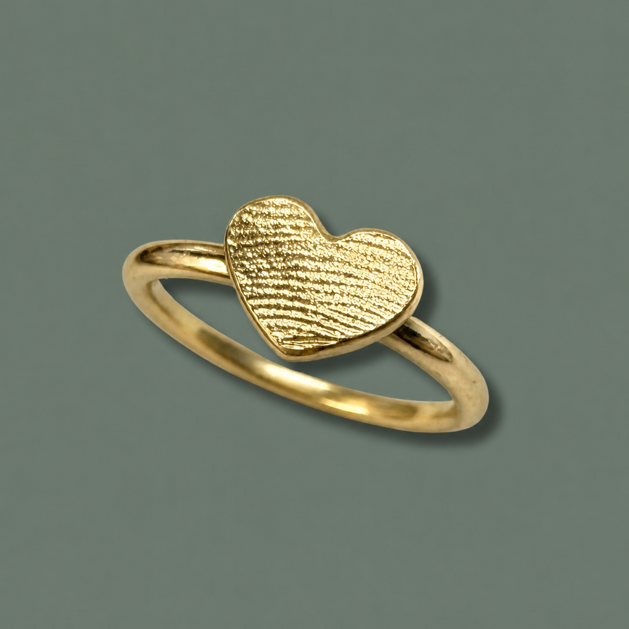 Stapelring aus Ihrem Altgold