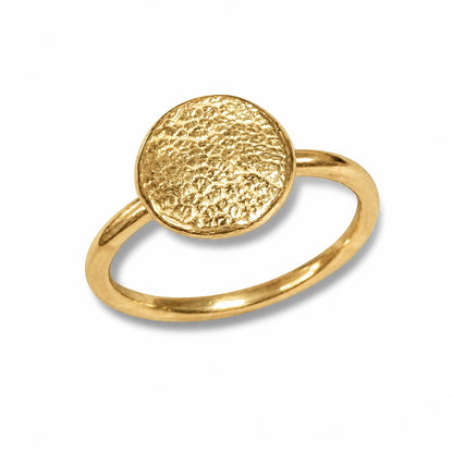 Stapelring aus Ihrem Altgold