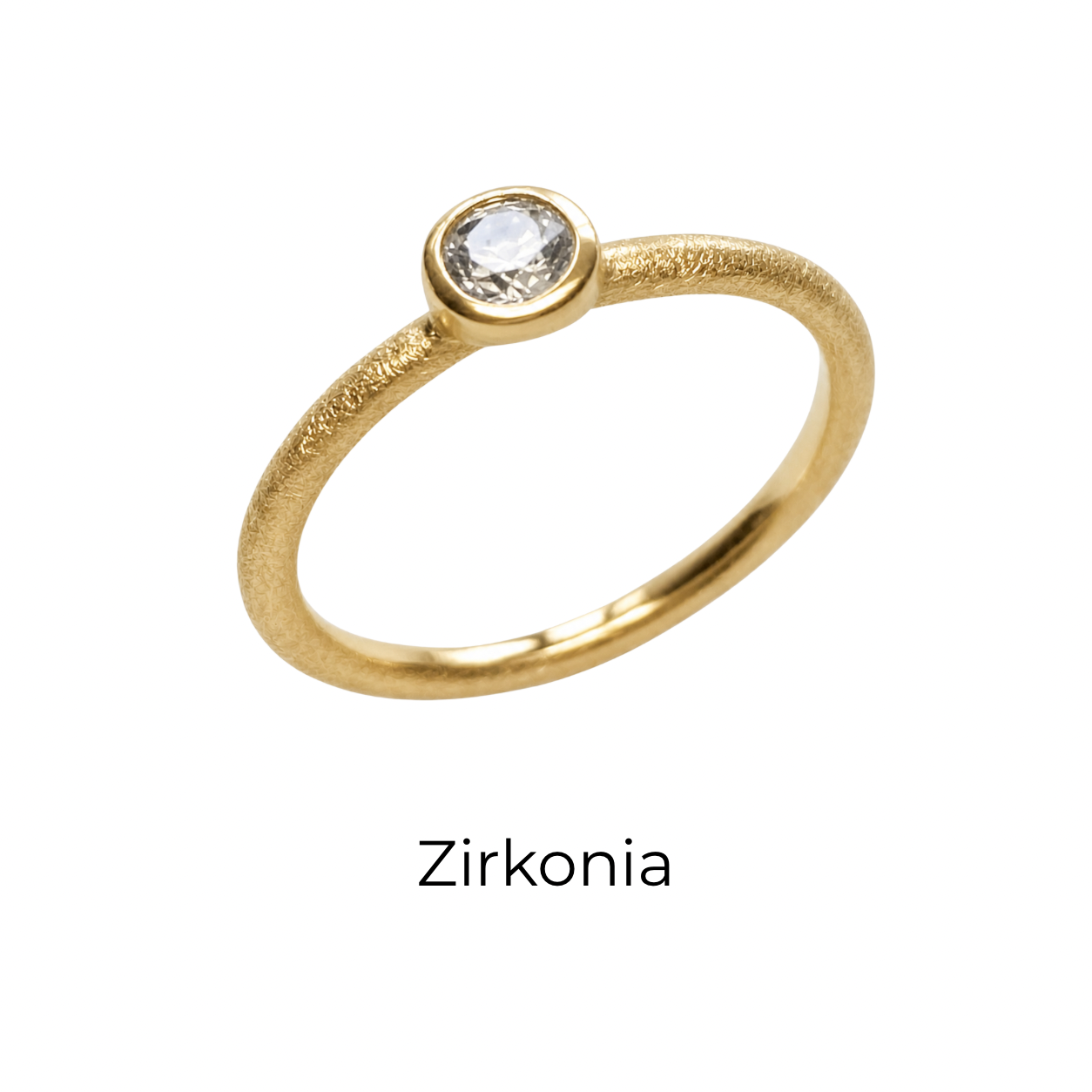 Ein Ring aus Ihrem Altgold – individuell mit Edelstein gefertigt