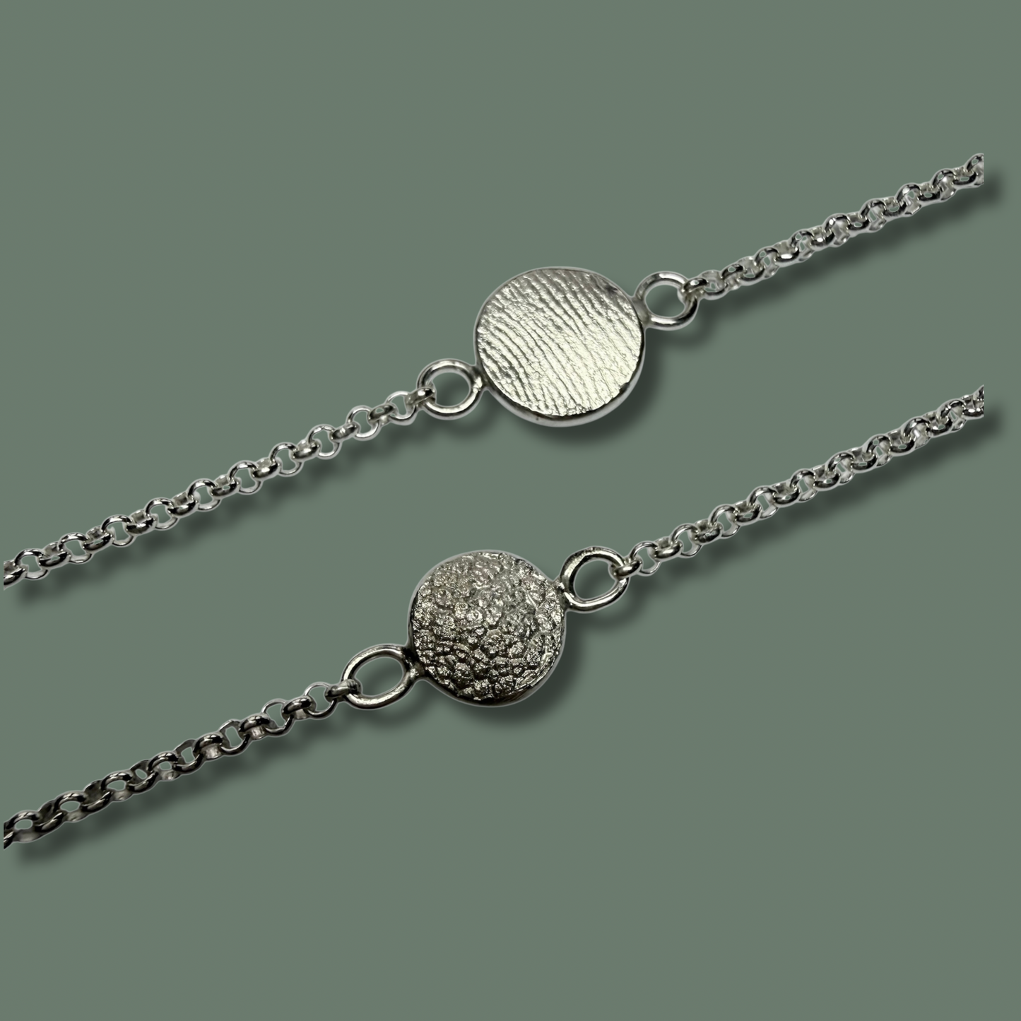 Armband mit rundem Abdruck