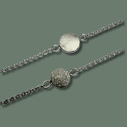 Armband mit rundem Abdruck