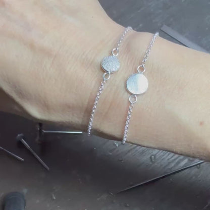 Armband mit rundem Abdruck